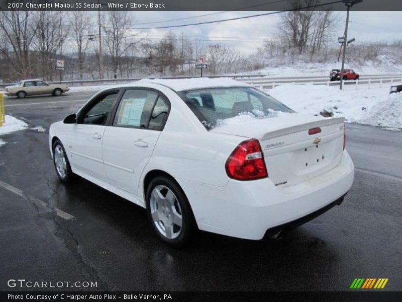  2007 Malibu SS Sedan White
