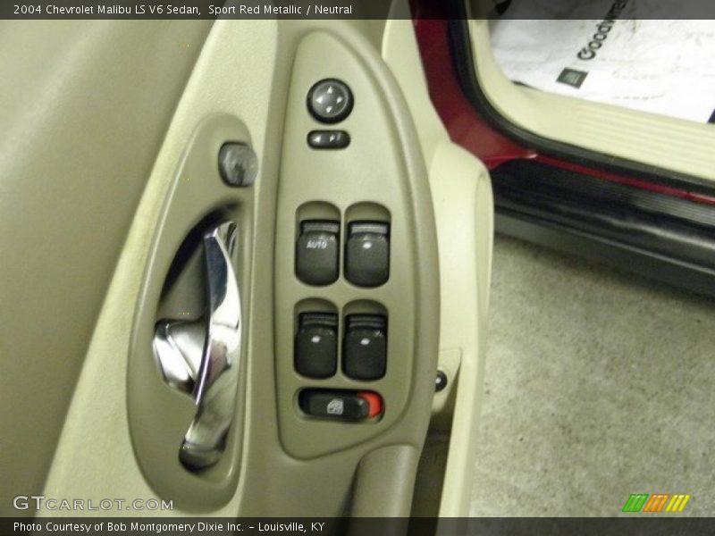 Sport Red Metallic / Neutral 2004 Chevrolet Malibu LS V6 Sedan