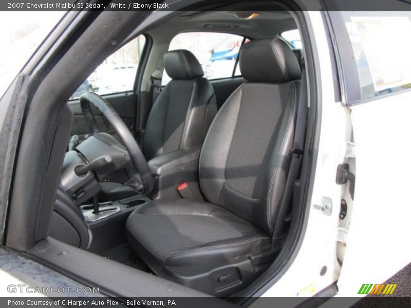  2007 Malibu SS Sedan Ebony Black Interior