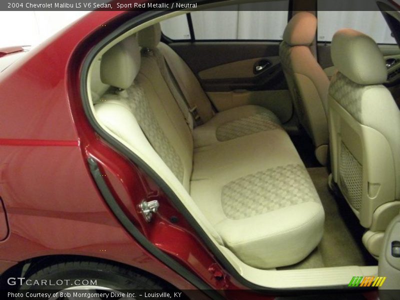 Sport Red Metallic / Neutral 2004 Chevrolet Malibu LS V6 Sedan