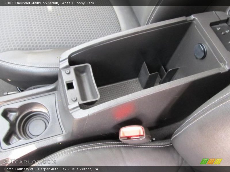 White / Ebony Black 2007 Chevrolet Malibu SS Sedan