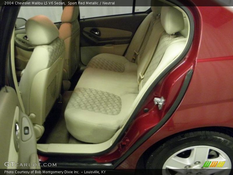 Sport Red Metallic / Neutral 2004 Chevrolet Malibu LS V6 Sedan