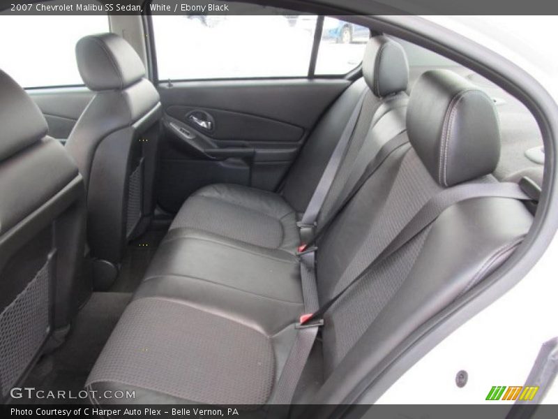  2007 Malibu SS Sedan Ebony Black Interior