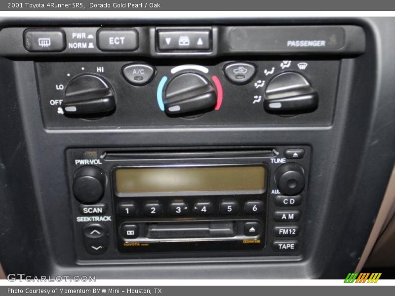 Controls of 2001 4Runner SR5