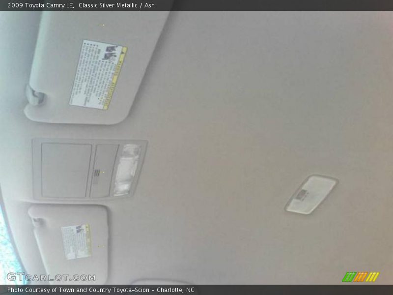Classic Silver Metallic / Ash 2009 Toyota Camry LE