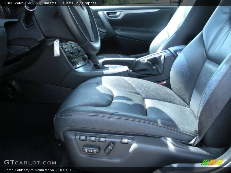 Barents Blue Metallic / Graphite 2008 Volvo S60 2.5T