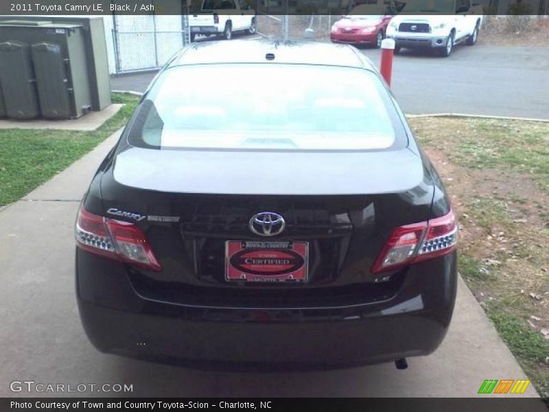 Black / Ash 2011 Toyota Camry LE