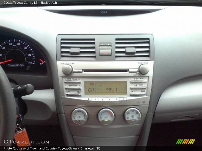 Black / Ash 2011 Toyota Camry LE