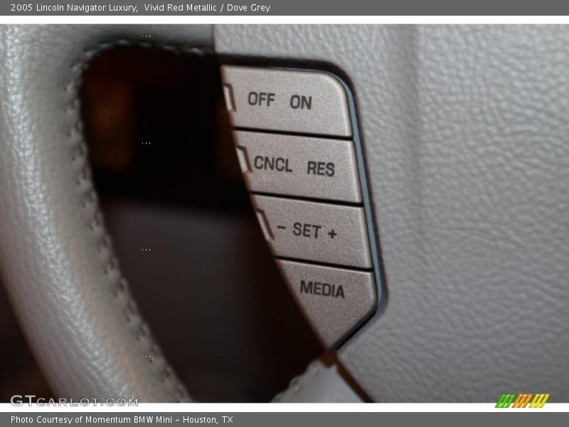 Vivid Red Metallic / Dove Grey 2005 Lincoln Navigator Luxury