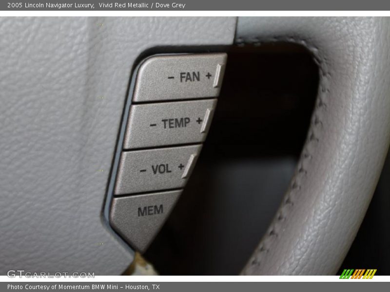 Vivid Red Metallic / Dove Grey 2005 Lincoln Navigator Luxury