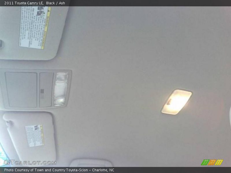 Black / Ash 2011 Toyota Camry LE