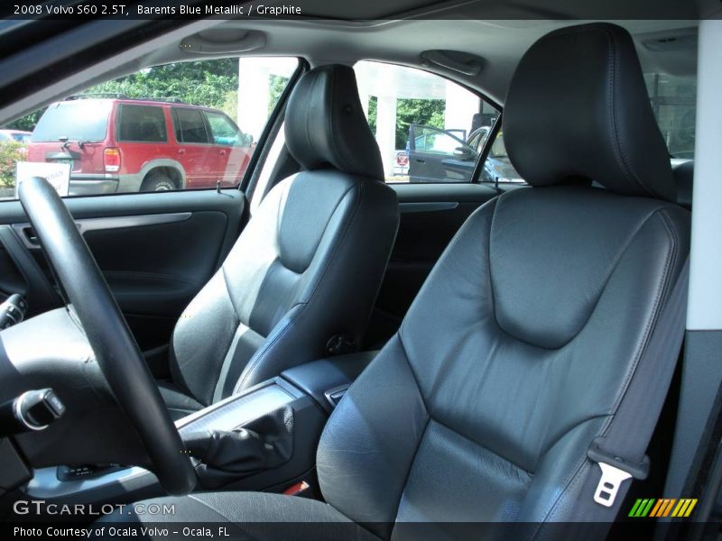 Barents Blue Metallic / Graphite 2008 Volvo S60 2.5T