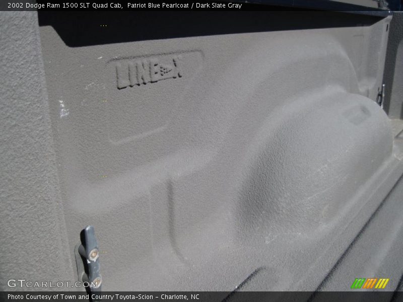 Patriot Blue Pearlcoat / Dark Slate Gray 2002 Dodge Ram 1500 SLT Quad Cab