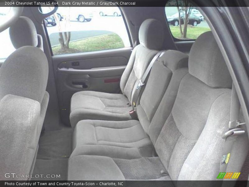 Dark Gray Metallic / Gray/Dark Charcoal 2004 Chevrolet Tahoe LS 4x4