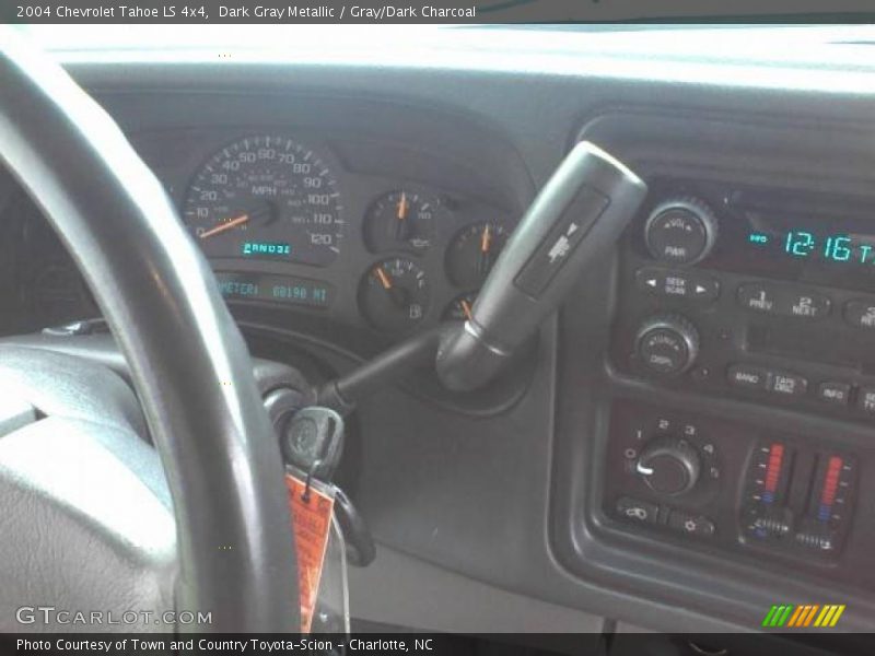 Dark Gray Metallic / Gray/Dark Charcoal 2004 Chevrolet Tahoe LS 4x4