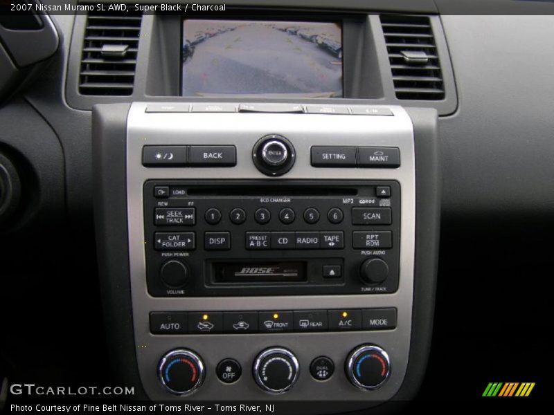 Super Black / Charcoal 2007 Nissan Murano SL AWD