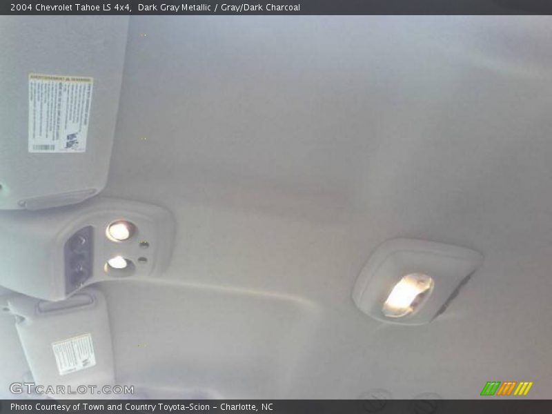 Dark Gray Metallic / Gray/Dark Charcoal 2004 Chevrolet Tahoe LS 4x4