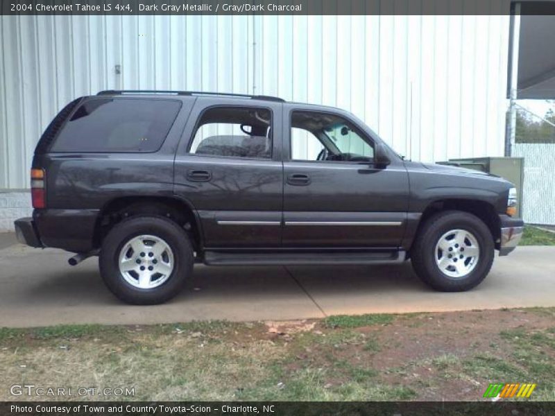 Dark Gray Metallic / Gray/Dark Charcoal 2004 Chevrolet Tahoe LS 4x4