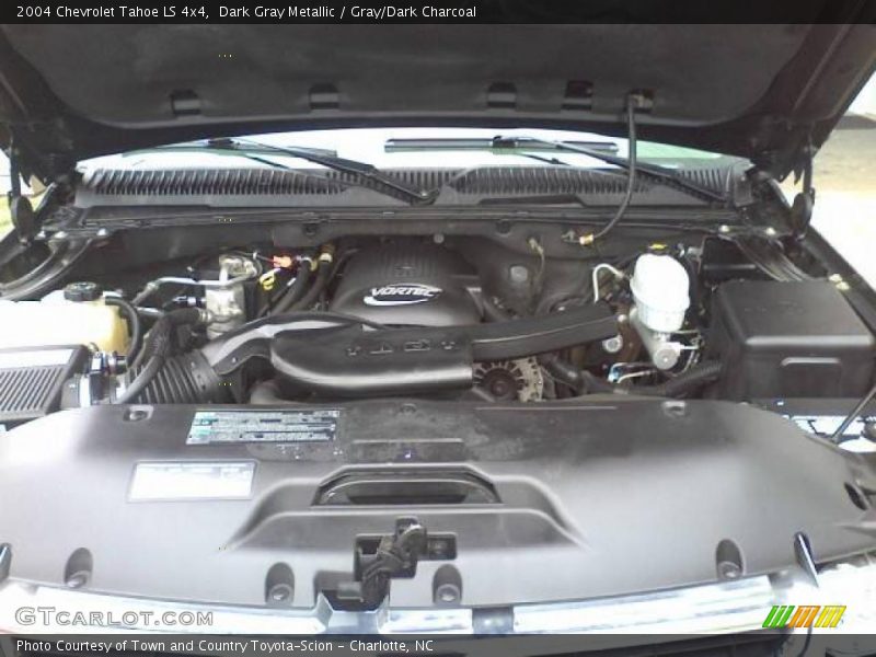 Dark Gray Metallic / Gray/Dark Charcoal 2004 Chevrolet Tahoe LS 4x4