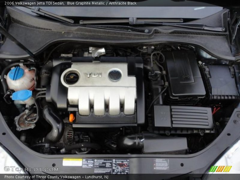 Blue Graphite Metallic / Anthracite Black 2006 Volkswagen Jetta TDI Sedan