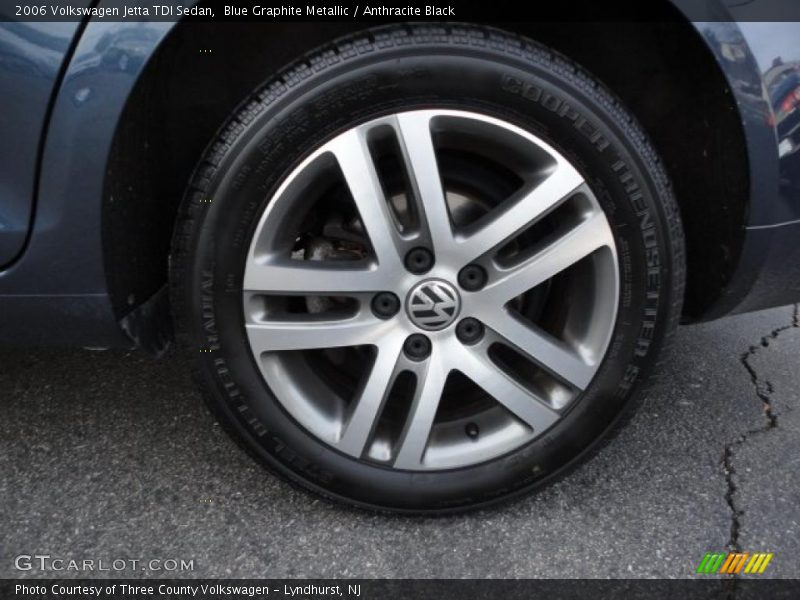 Blue Graphite Metallic / Anthracite Black 2006 Volkswagen Jetta TDI Sedan
