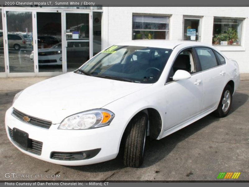 Summit White / Ebony 2010 Chevrolet Impala LT