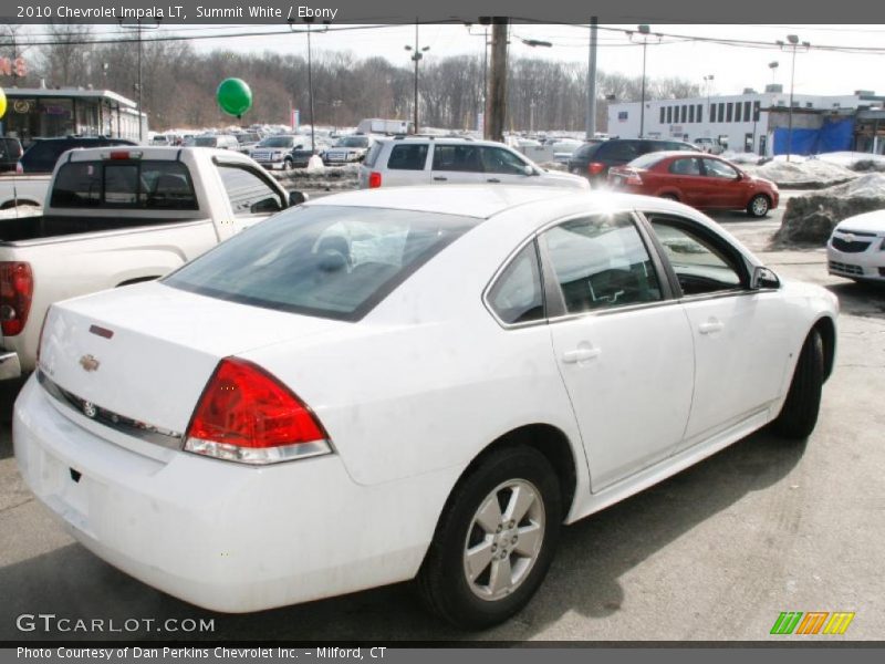 Summit White / Ebony 2010 Chevrolet Impala LT