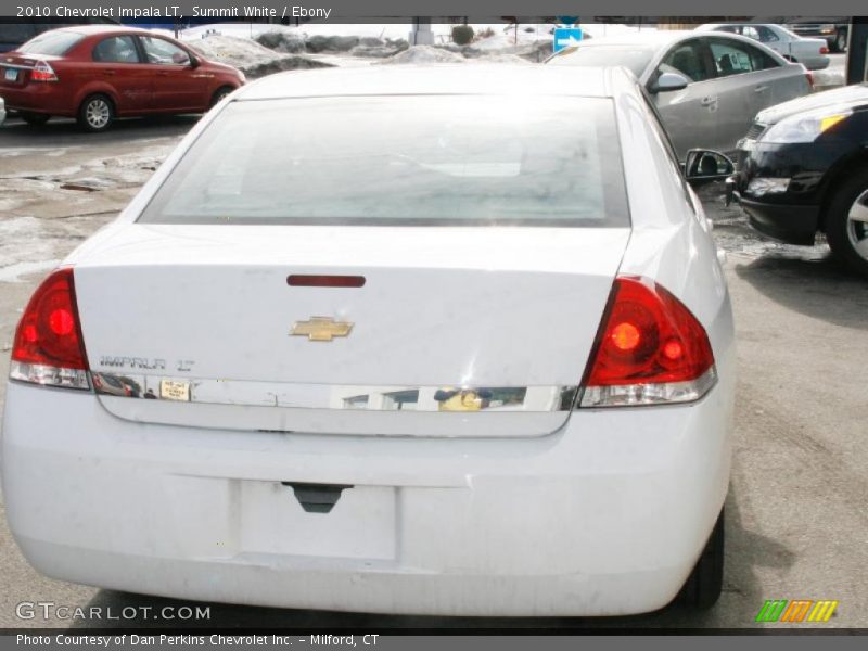 Summit White / Ebony 2010 Chevrolet Impala LT