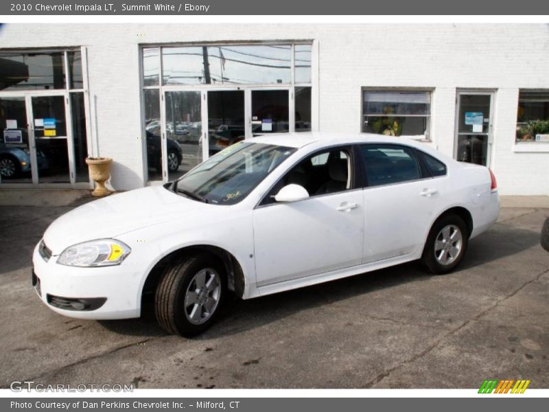 Summit White / Ebony 2010 Chevrolet Impala LT