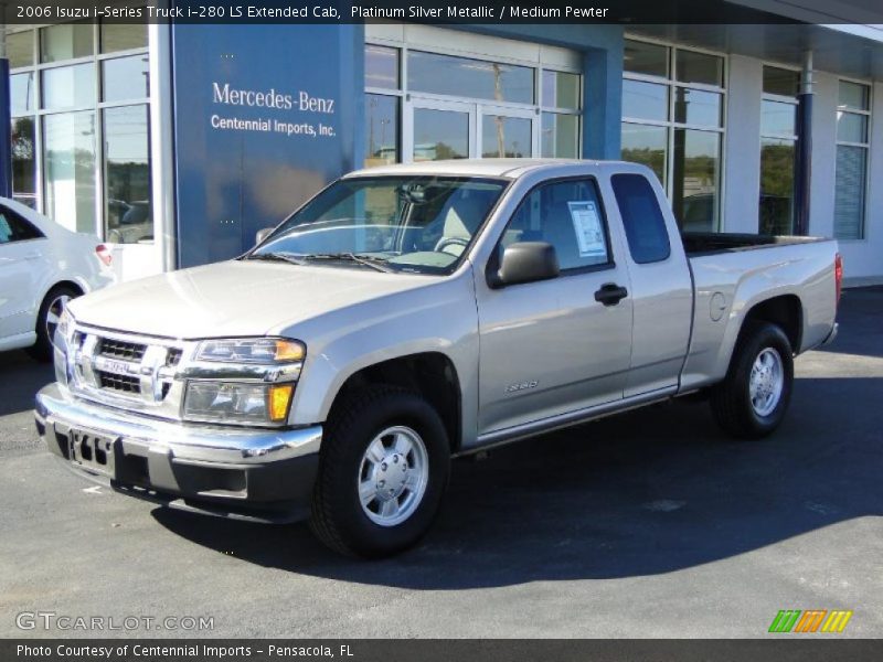 Platinum Silver Metallic / Medium Pewter 2006 Isuzu i-Series Truck i-280 LS Extended Cab
