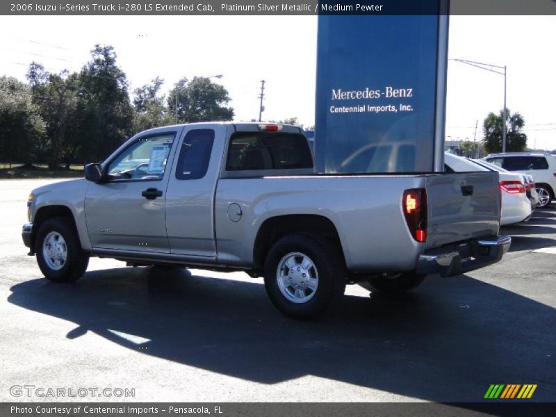 Platinum Silver Metallic / Medium Pewter 2006 Isuzu i-Series Truck i-280 LS Extended Cab