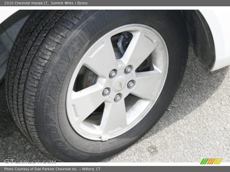 Summit White / Ebony 2010 Chevrolet Impala LT