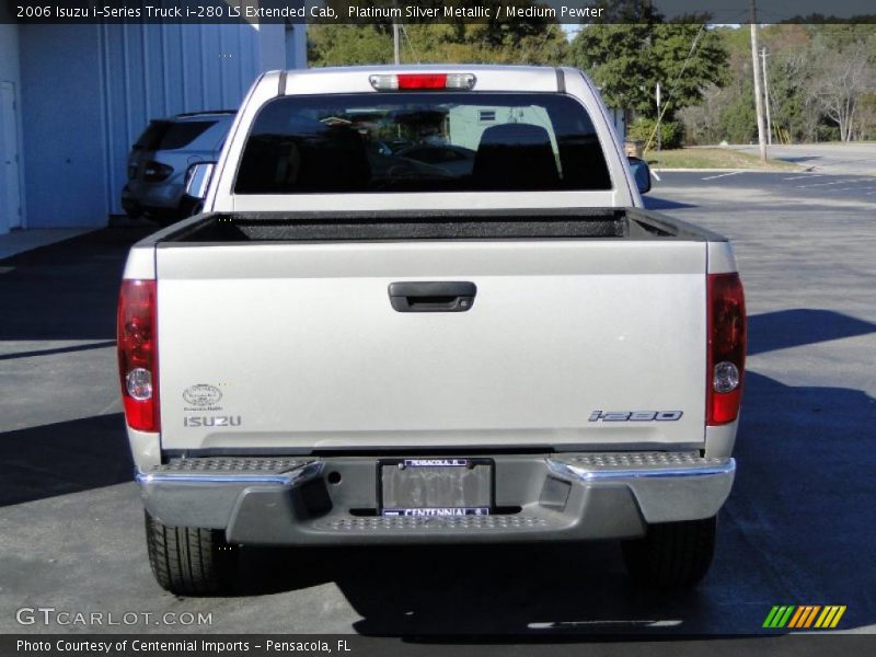 Platinum Silver Metallic / Medium Pewter 2006 Isuzu i-Series Truck i-280 LS Extended Cab