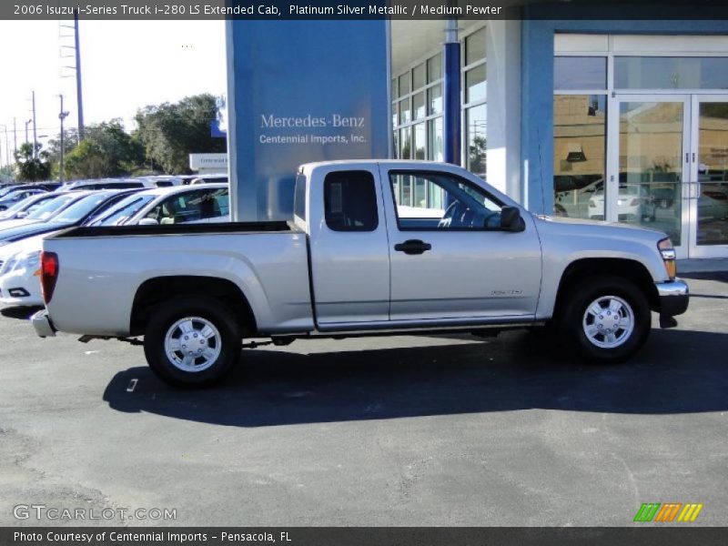 Platinum Silver Metallic / Medium Pewter 2006 Isuzu i-Series Truck i-280 LS Extended Cab