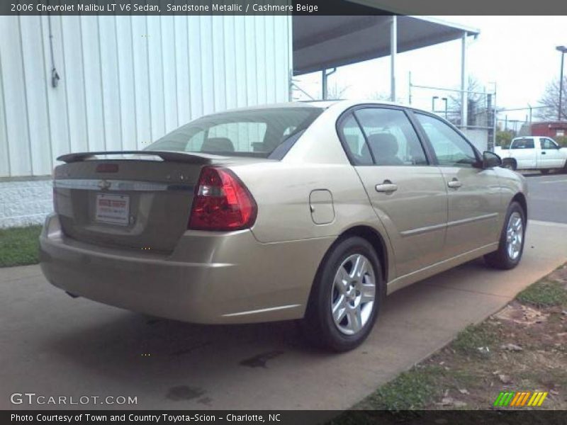 Sandstone Metallic / Cashmere Beige 2006 Chevrolet Malibu LT V6 Sedan