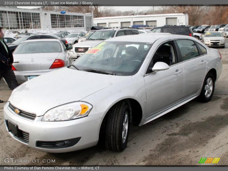 Silver Ice Metallic / Ebony 2010 Chevrolet Impala LT