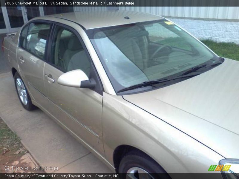 Sandstone Metallic / Cashmere Beige 2006 Chevrolet Malibu LT V6 Sedan