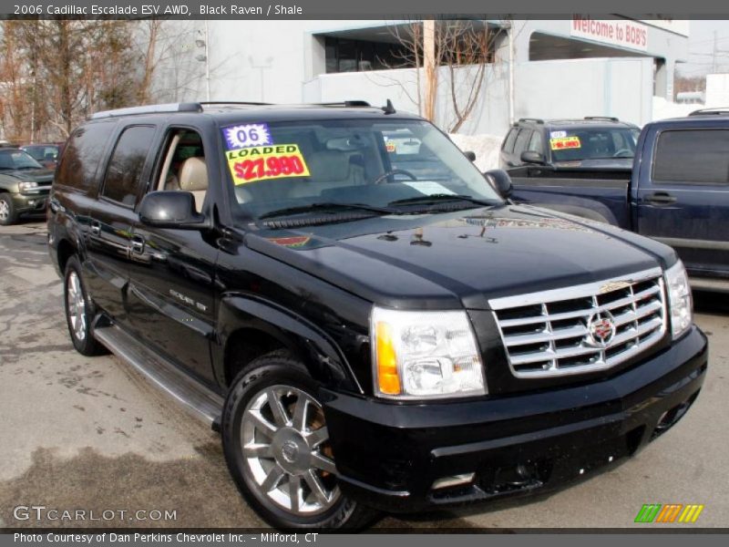 Black Raven / Shale 2006 Cadillac Escalade ESV AWD