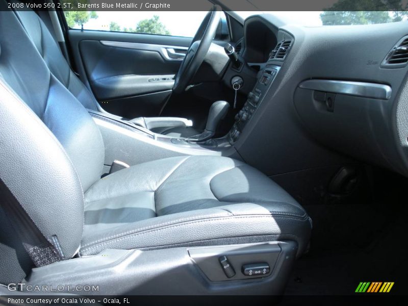 Barents Blue Metallic / Graphite 2008 Volvo S60 2.5T