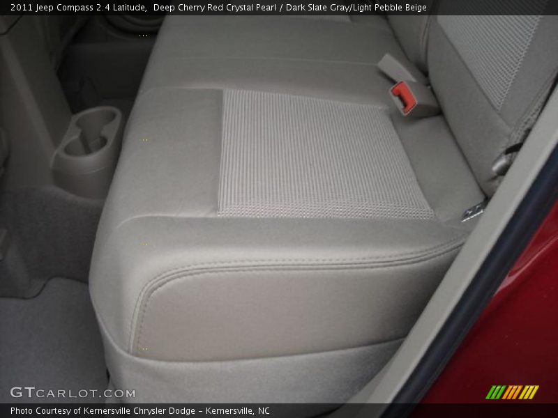 Deep Cherry Red Crystal Pearl / Dark Slate Gray/Light Pebble Beige 2011 Jeep Compass 2.4 Latitude