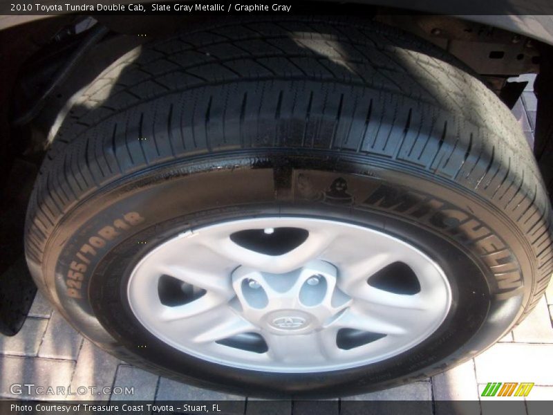 Slate Gray Metallic / Graphite Gray 2010 Toyota Tundra Double Cab