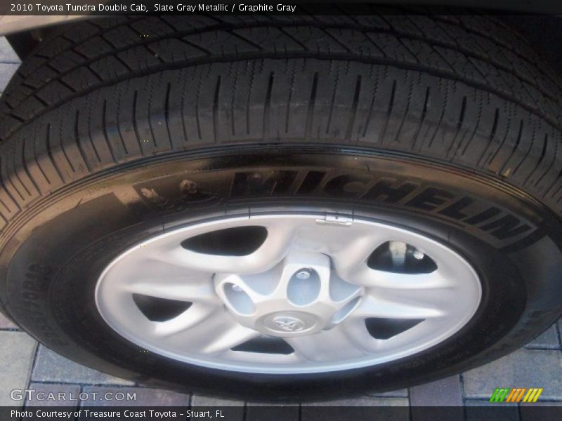 Slate Gray Metallic / Graphite Gray 2010 Toyota Tundra Double Cab