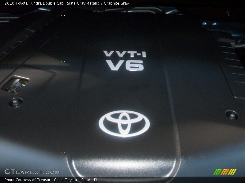Slate Gray Metallic / Graphite Gray 2010 Toyota Tundra Double Cab