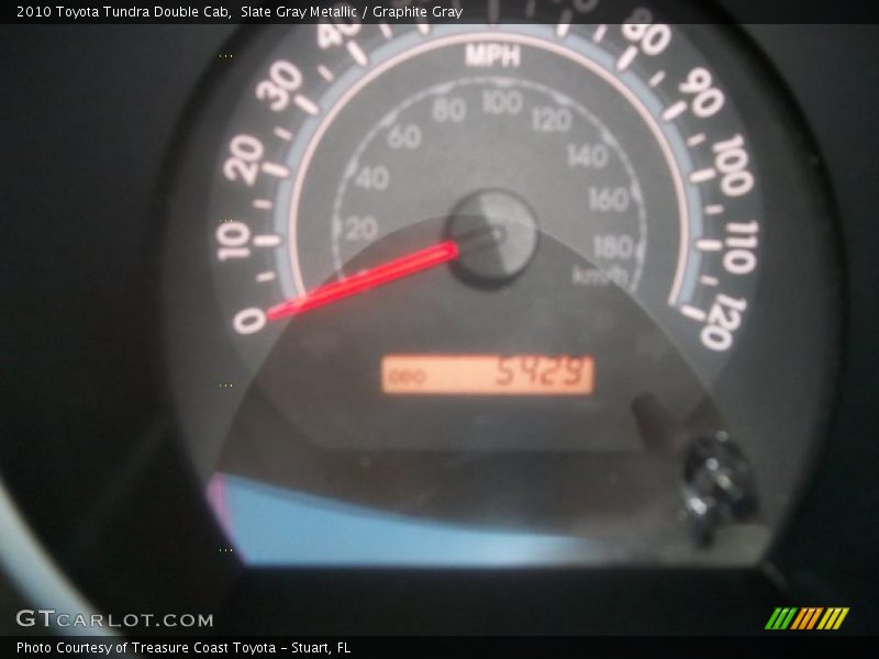 Slate Gray Metallic / Graphite Gray 2010 Toyota Tundra Double Cab
