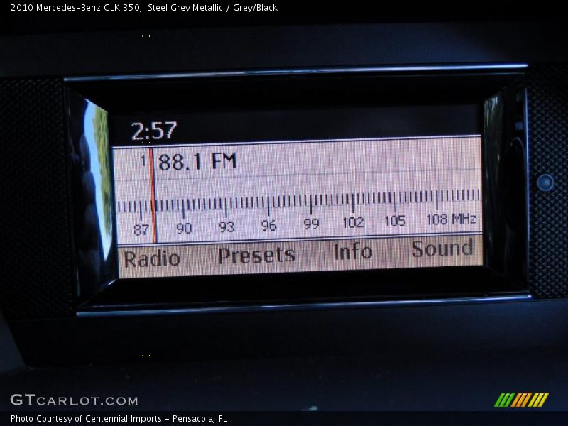 Steel Grey Metallic / Grey/Black 2010 Mercedes-Benz GLK 350