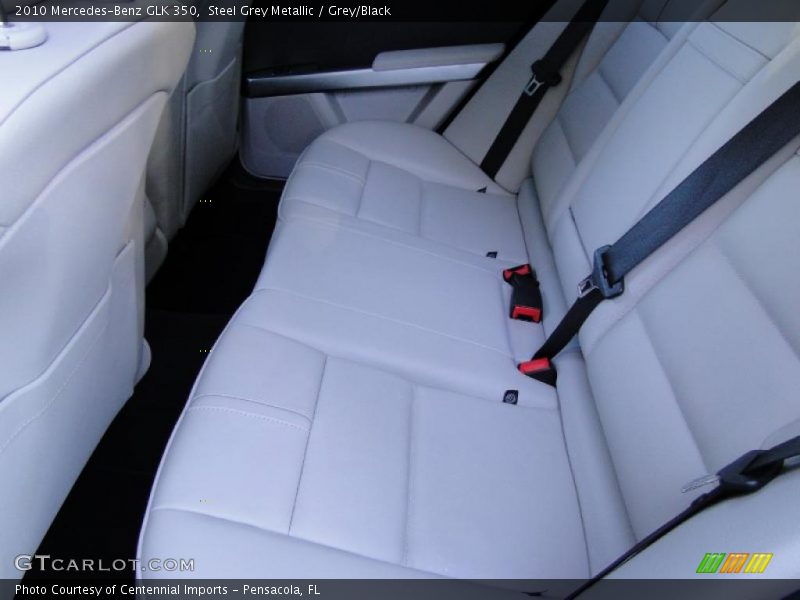 Steel Grey Metallic / Grey/Black 2010 Mercedes-Benz GLK 350