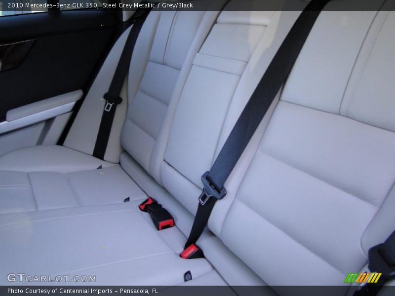 Steel Grey Metallic / Grey/Black 2010 Mercedes-Benz GLK 350