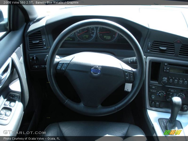 Barents Blue Metallic / Graphite 2008 Volvo S60 2.5T