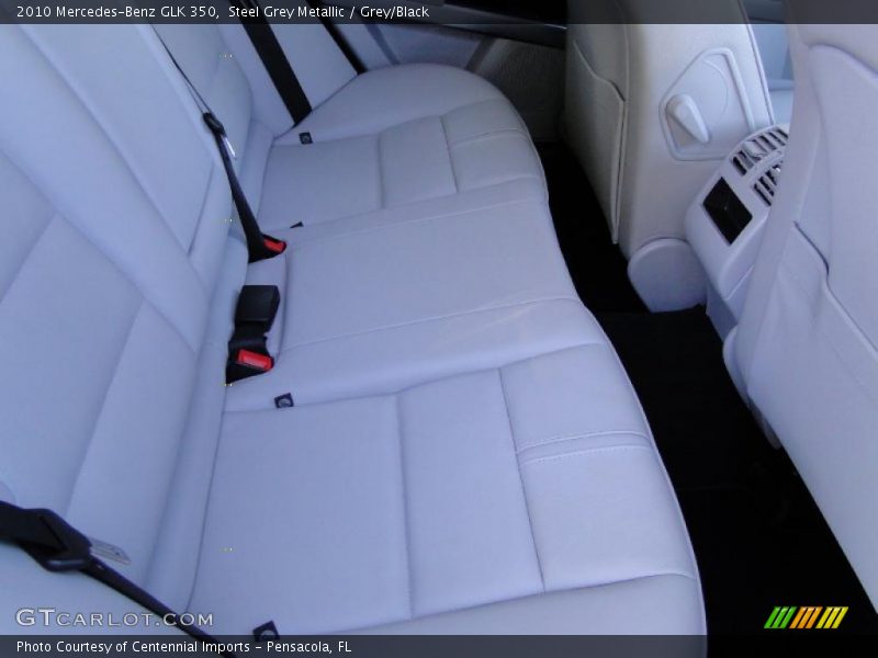 Steel Grey Metallic / Grey/Black 2010 Mercedes-Benz GLK 350