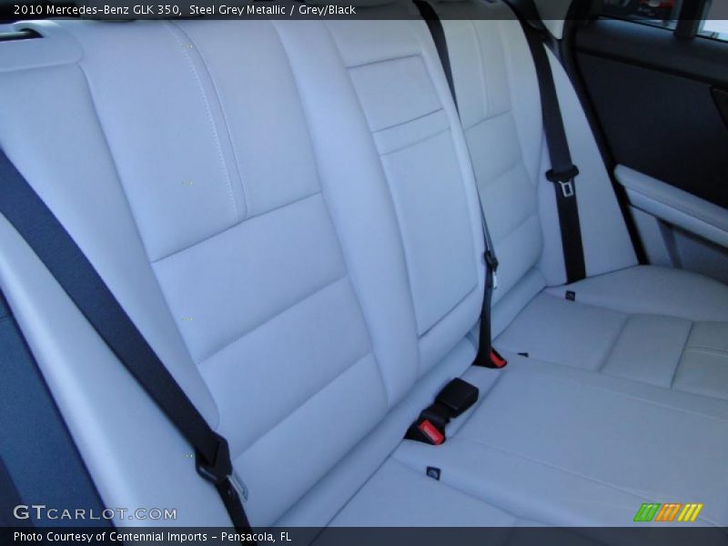 Steel Grey Metallic / Grey/Black 2010 Mercedes-Benz GLK 350